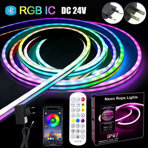 Neon Rope Light, 10 m